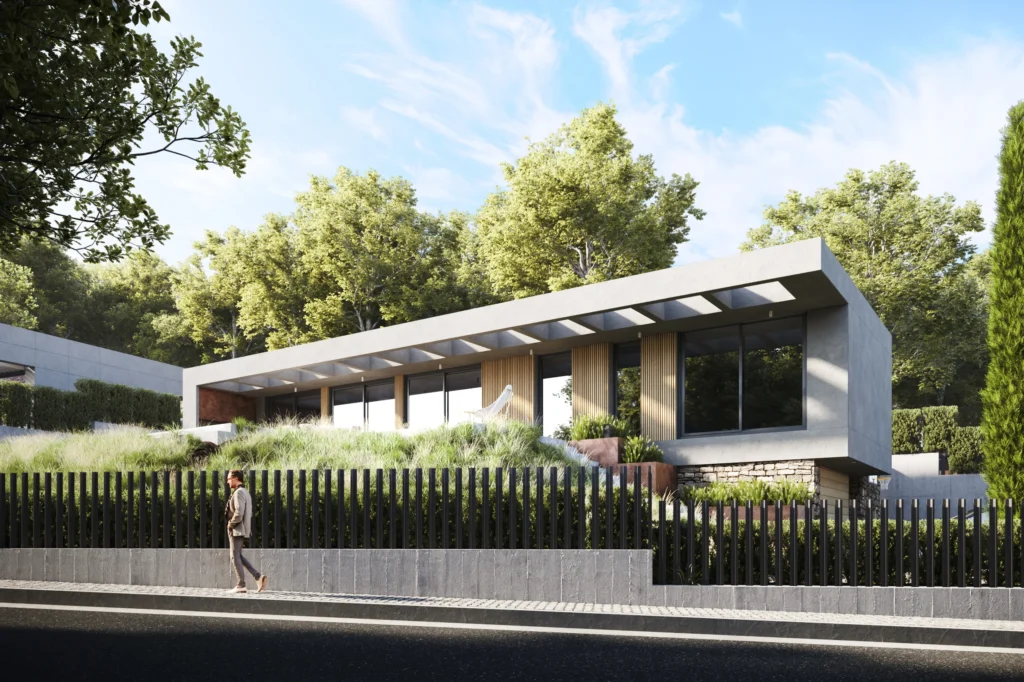 Vivienda unifamiliar de arquitectura contemporánea en Barcelona diseñada por Cristina Kamacho